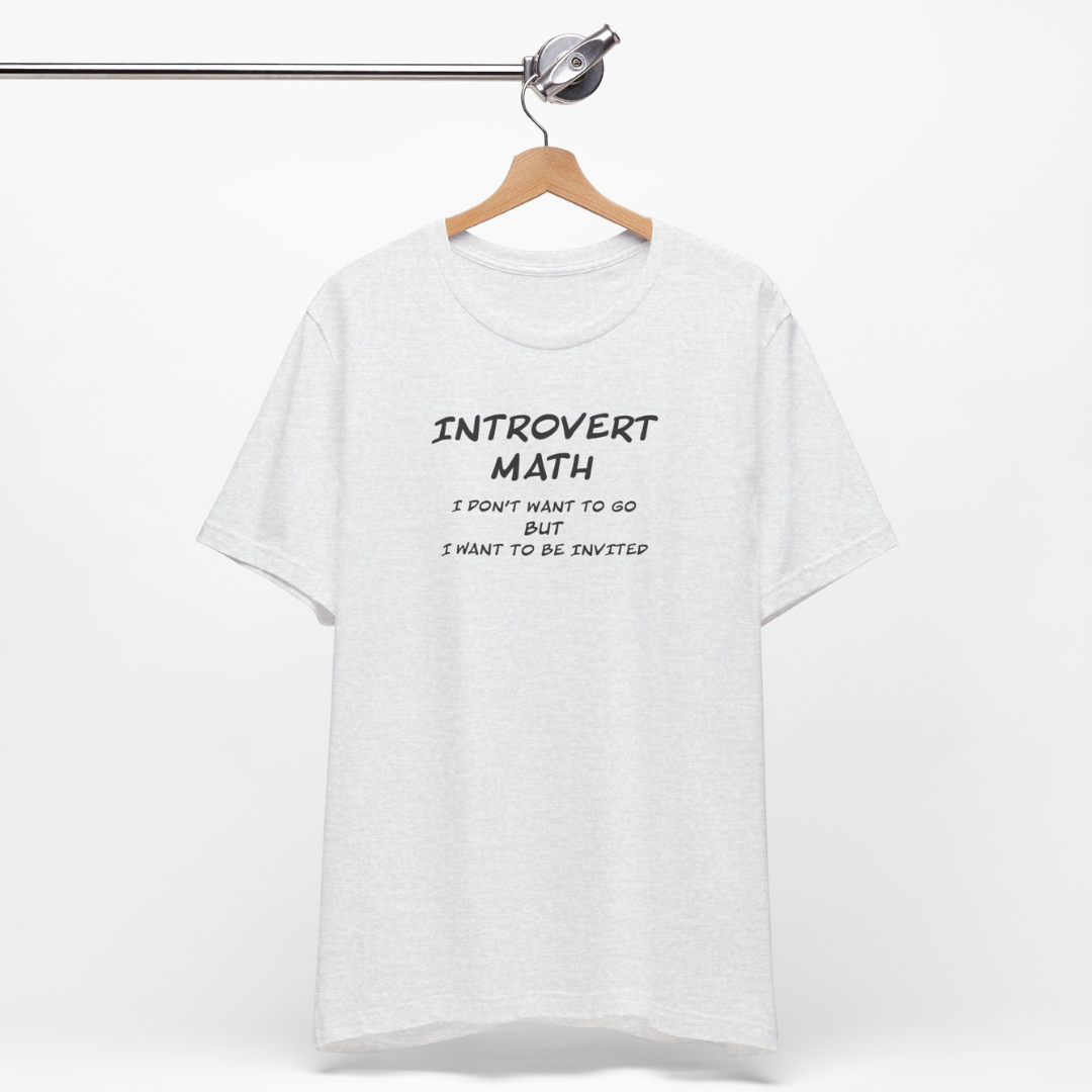 Introvert Math Unisex T-Shirt