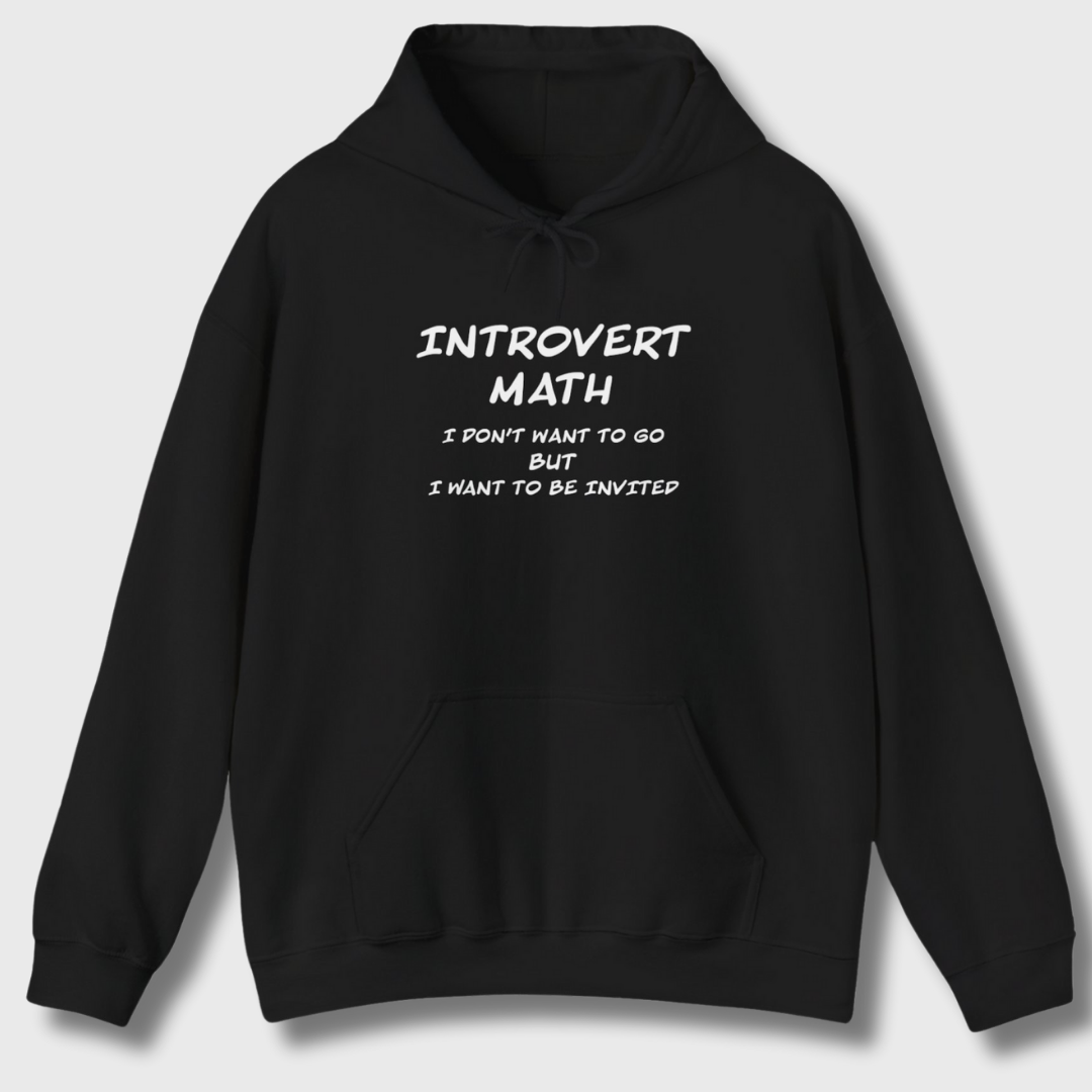Introvert Math Hoodie