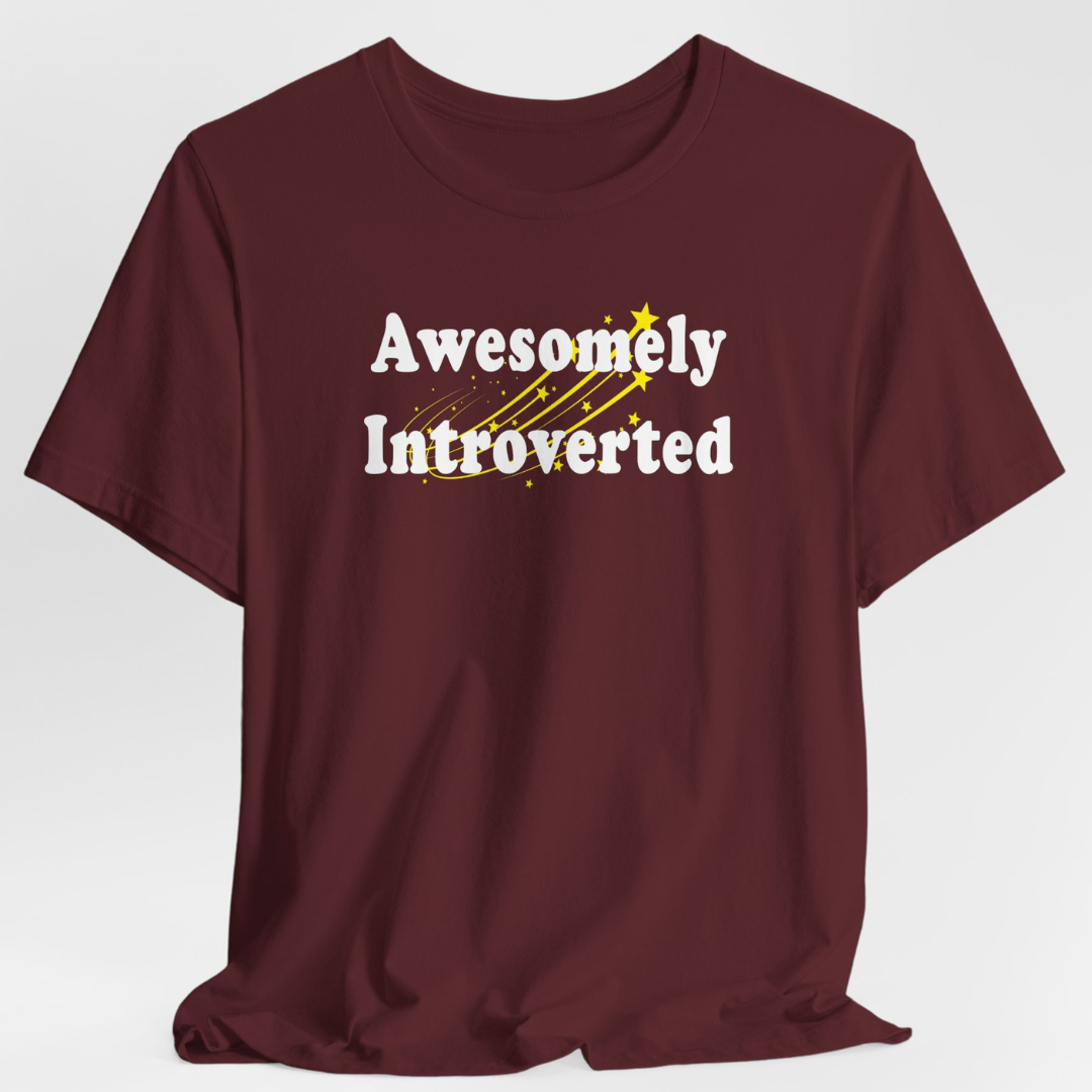 Awesomely Introverted Unisex T-Shirt