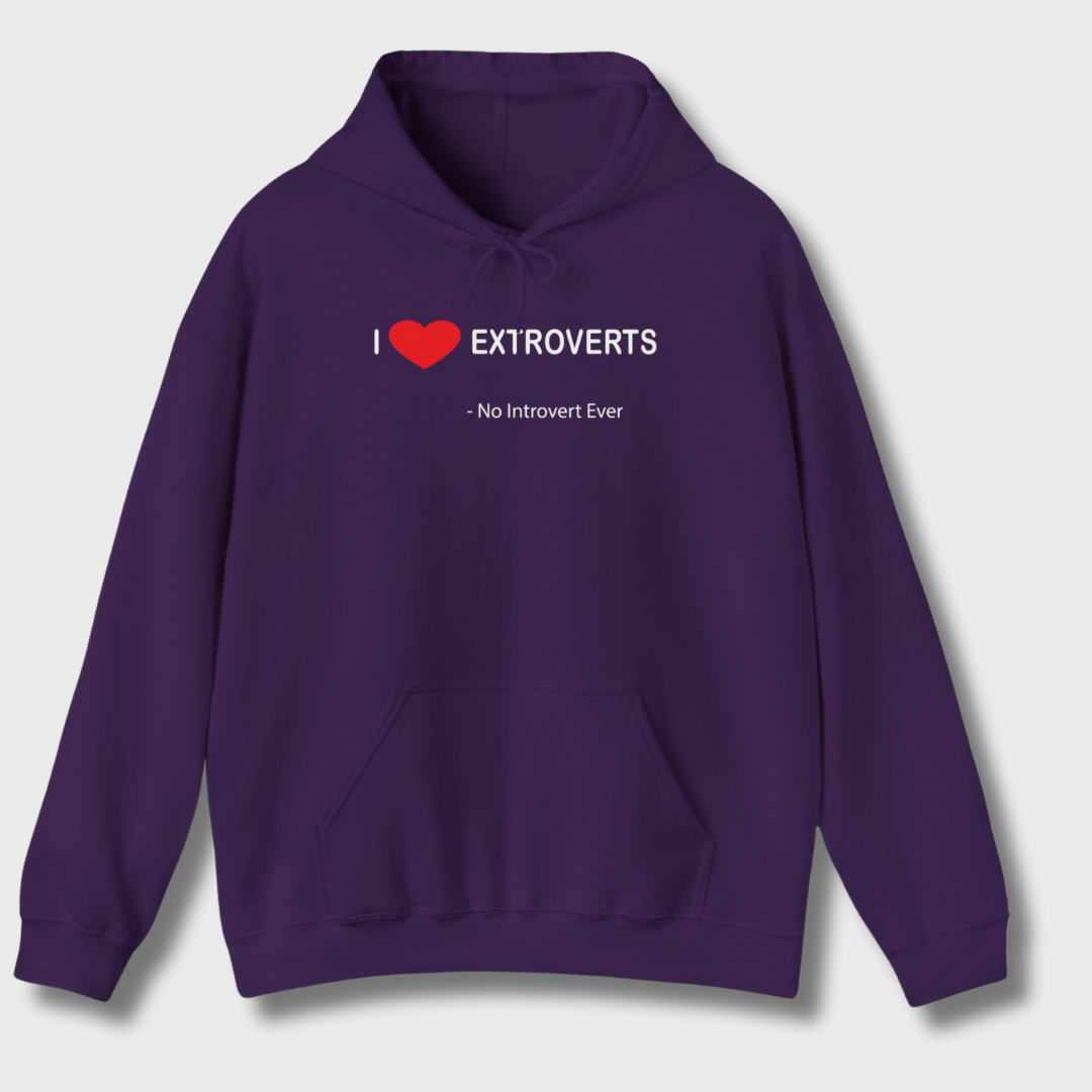 I Love Extroverts Hoodie