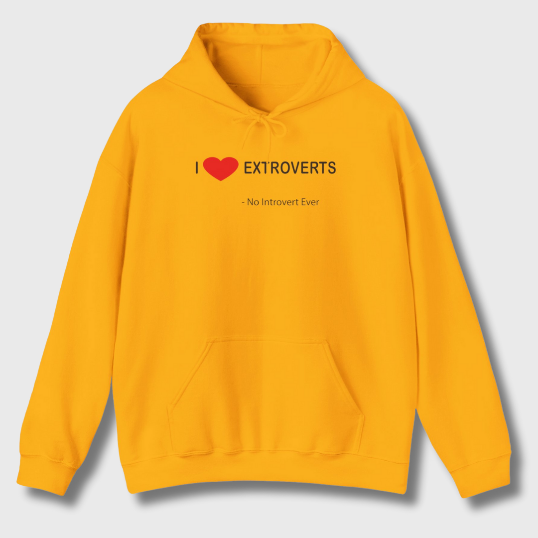 I Love Extroverts Hoodie