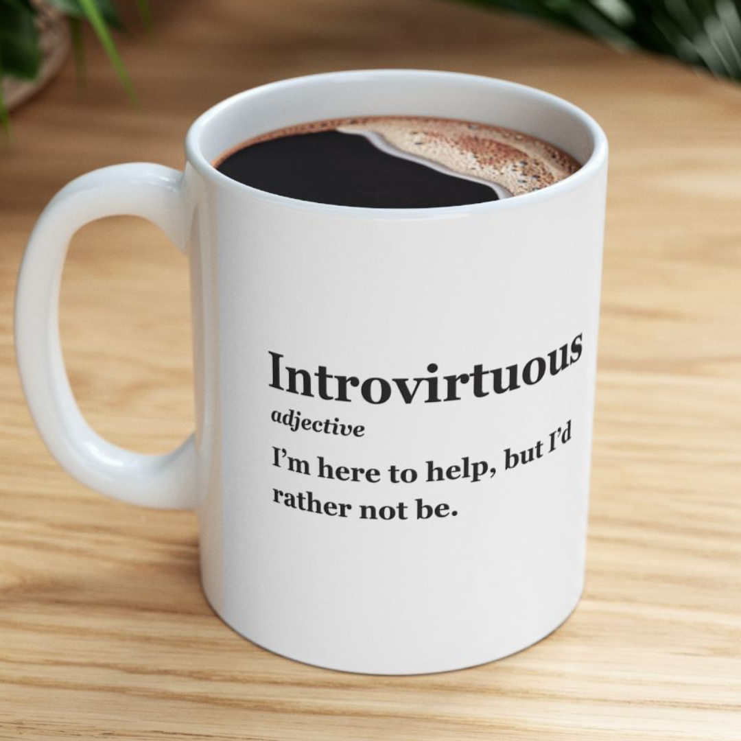 Introvirtuous Mug 11 oz.