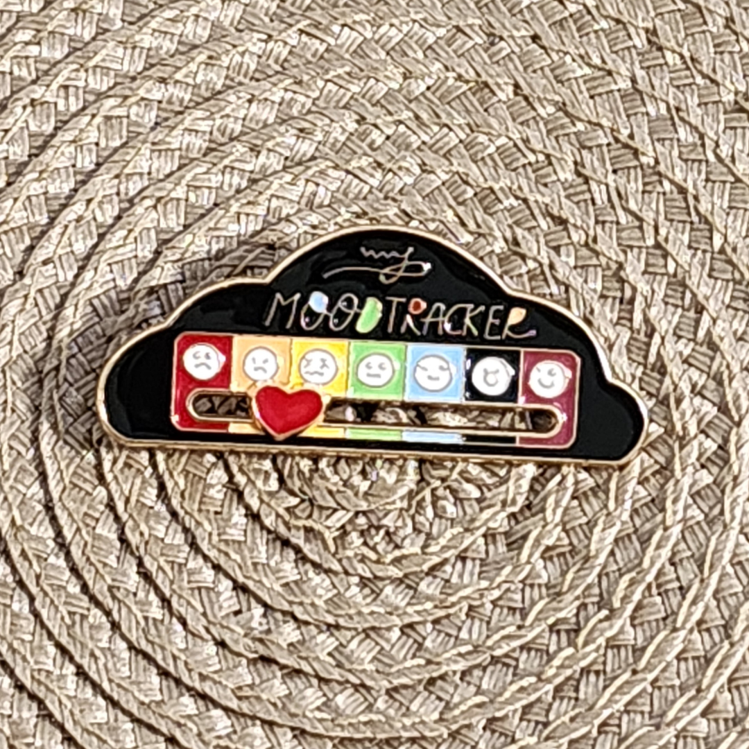 My Moodtracker Enamel Lapel Pin