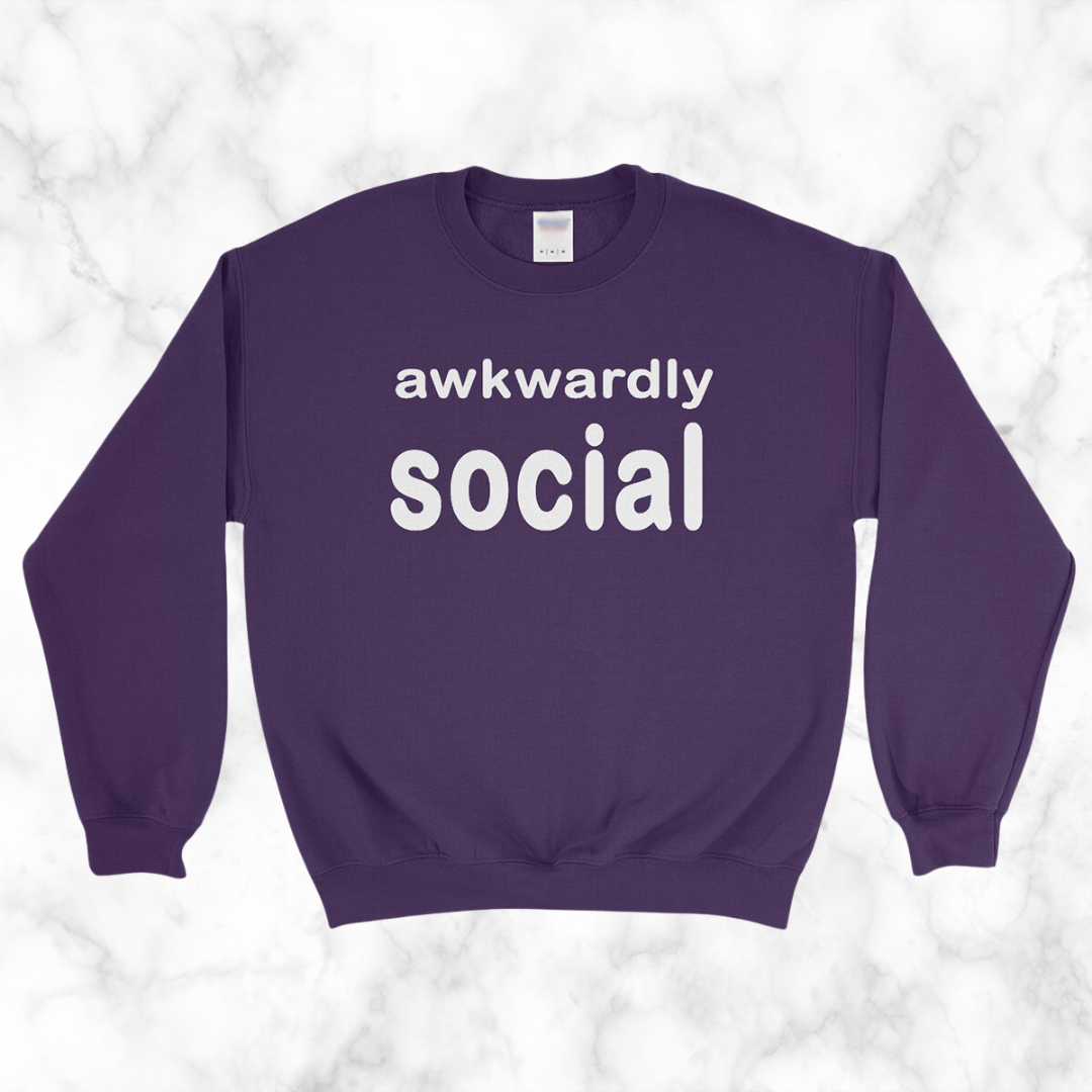 Awkwardly Social Sweatshirt
