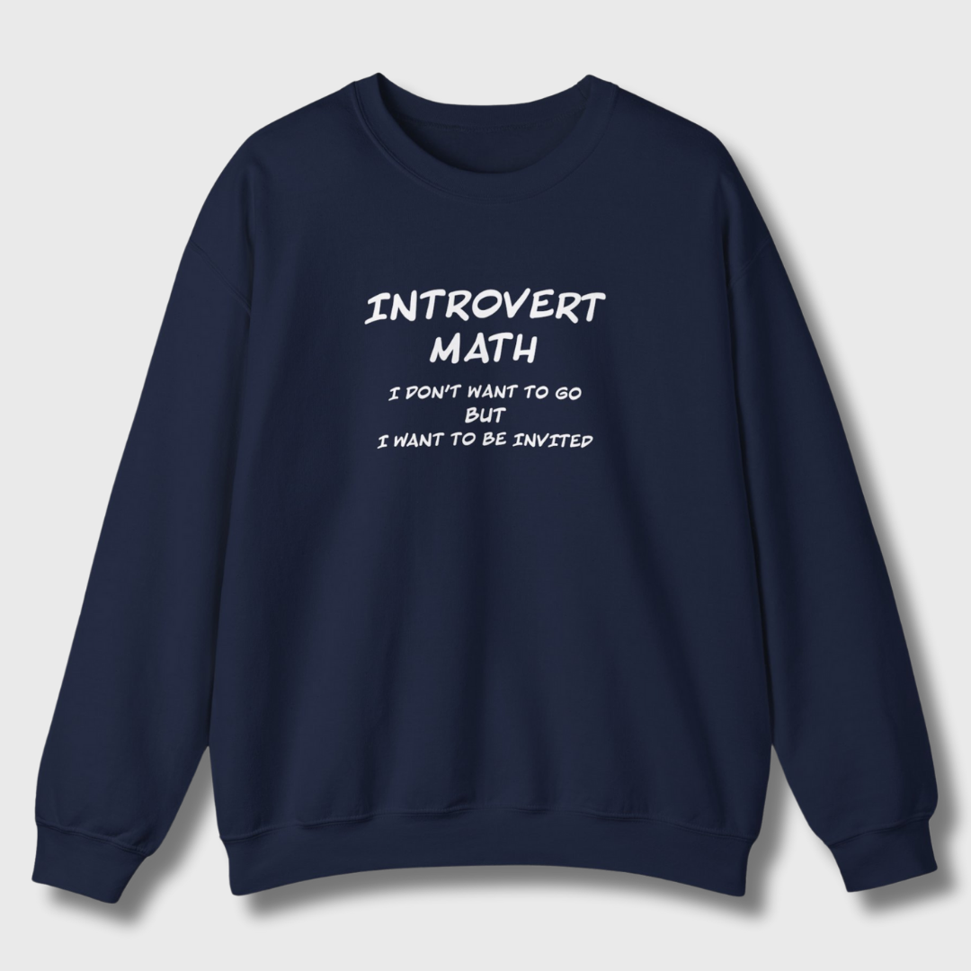 Introvert Math Sweatshirt