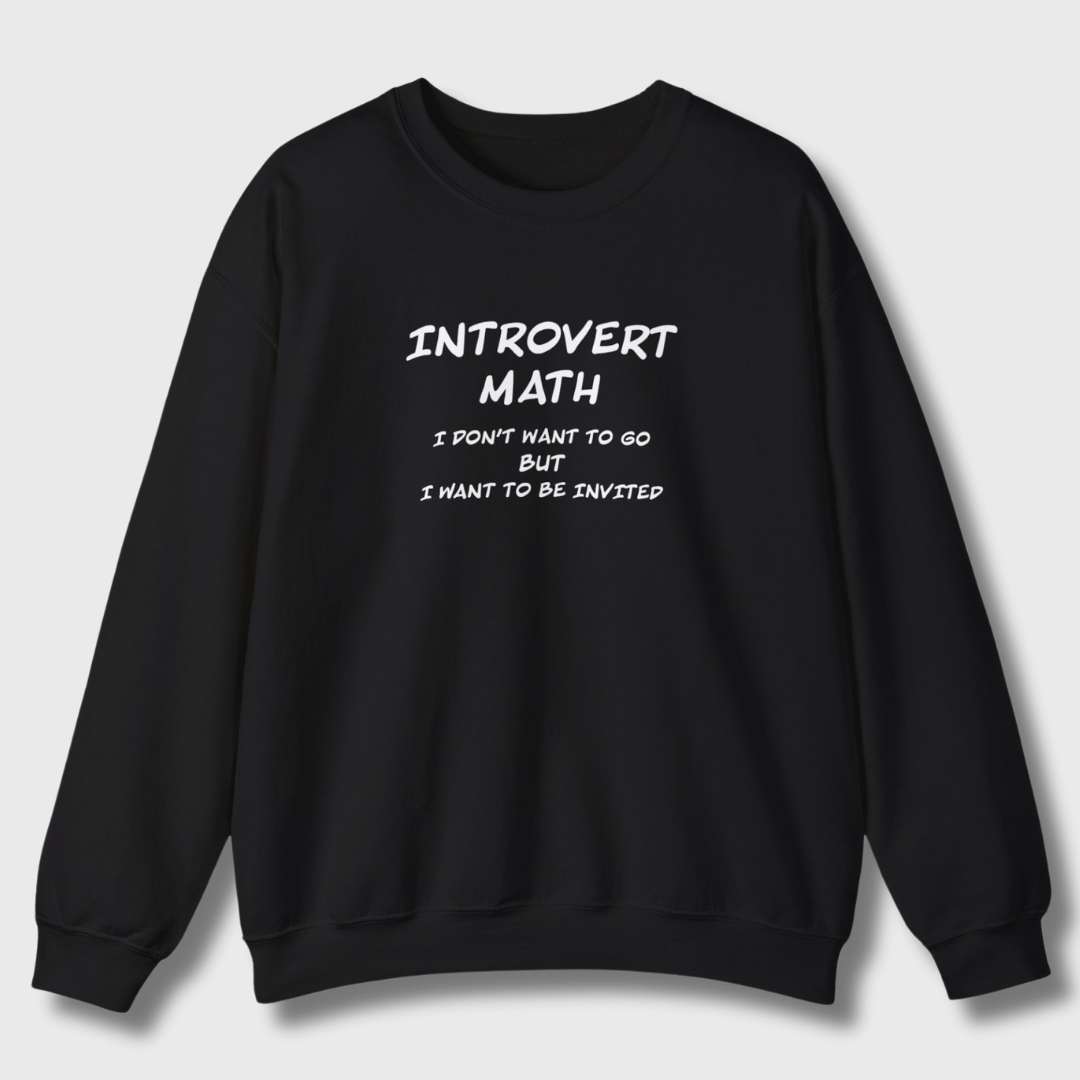 Introvert Math Sweatshirt