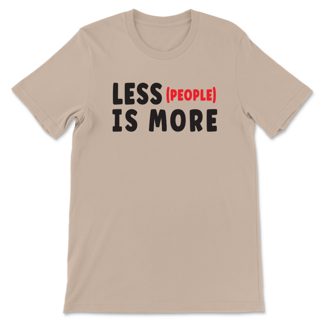 Less People Is More