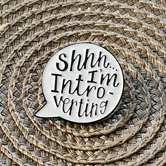 Introvert Pins – Sincerely, An Introvert