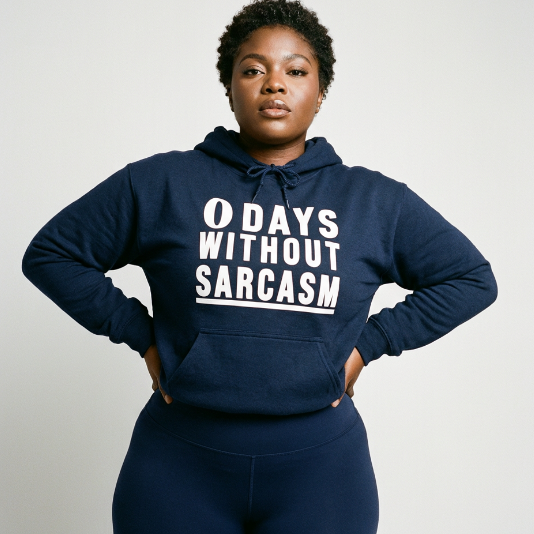 0 Days Without Sarcasm Hoodie