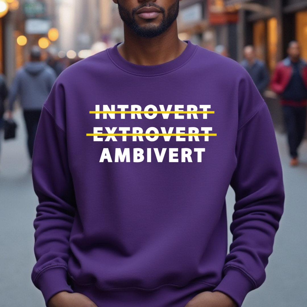 Introvert Extrovert Ambivert Sweatshirt