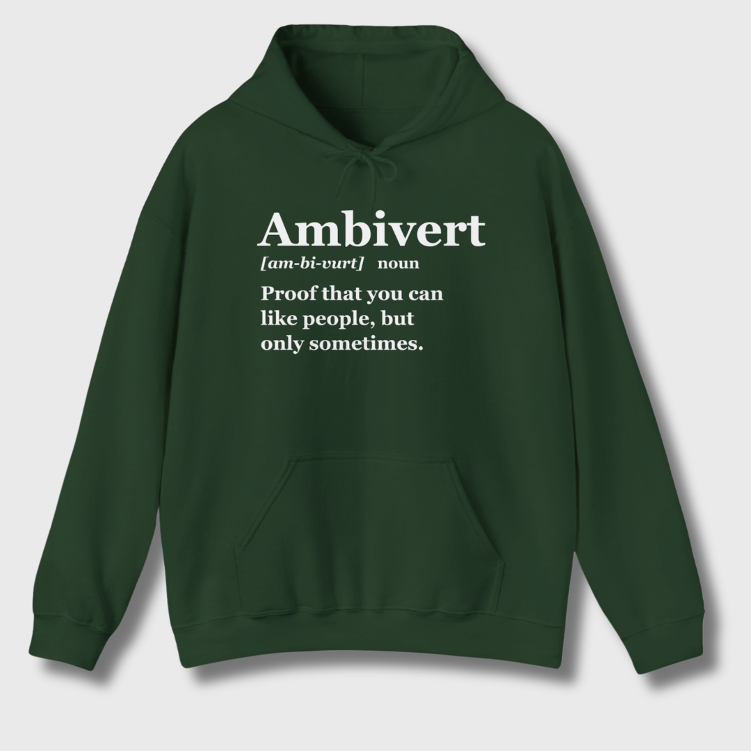 Ambiverts Like People Sometimes Hoodie
