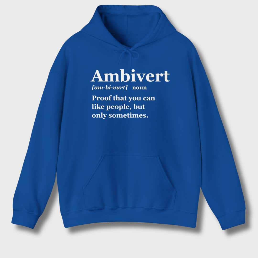 Ambiverts Like People Sometimes Hoodie