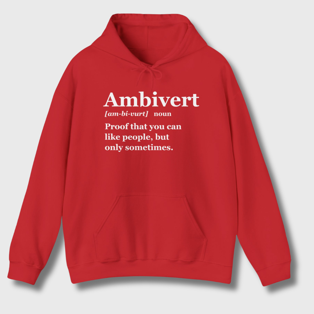 Ambiverts Like People Sometimes Hoodie