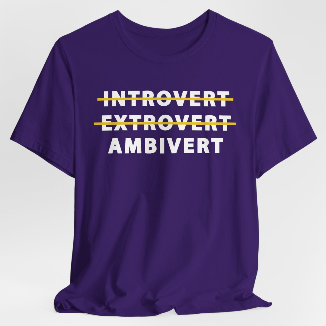 Introvert Extrovert Ambivert T-Shirt