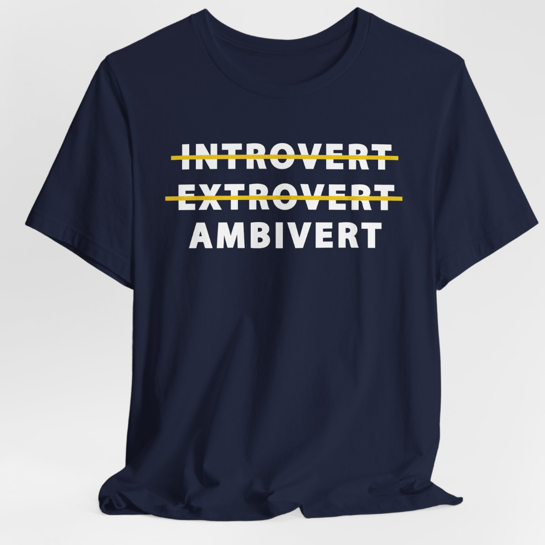 Introvert Extrovert Ambivert T-Shirt