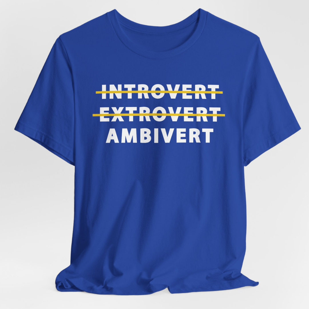 Introvert Extrovert Ambivert T-Shirt