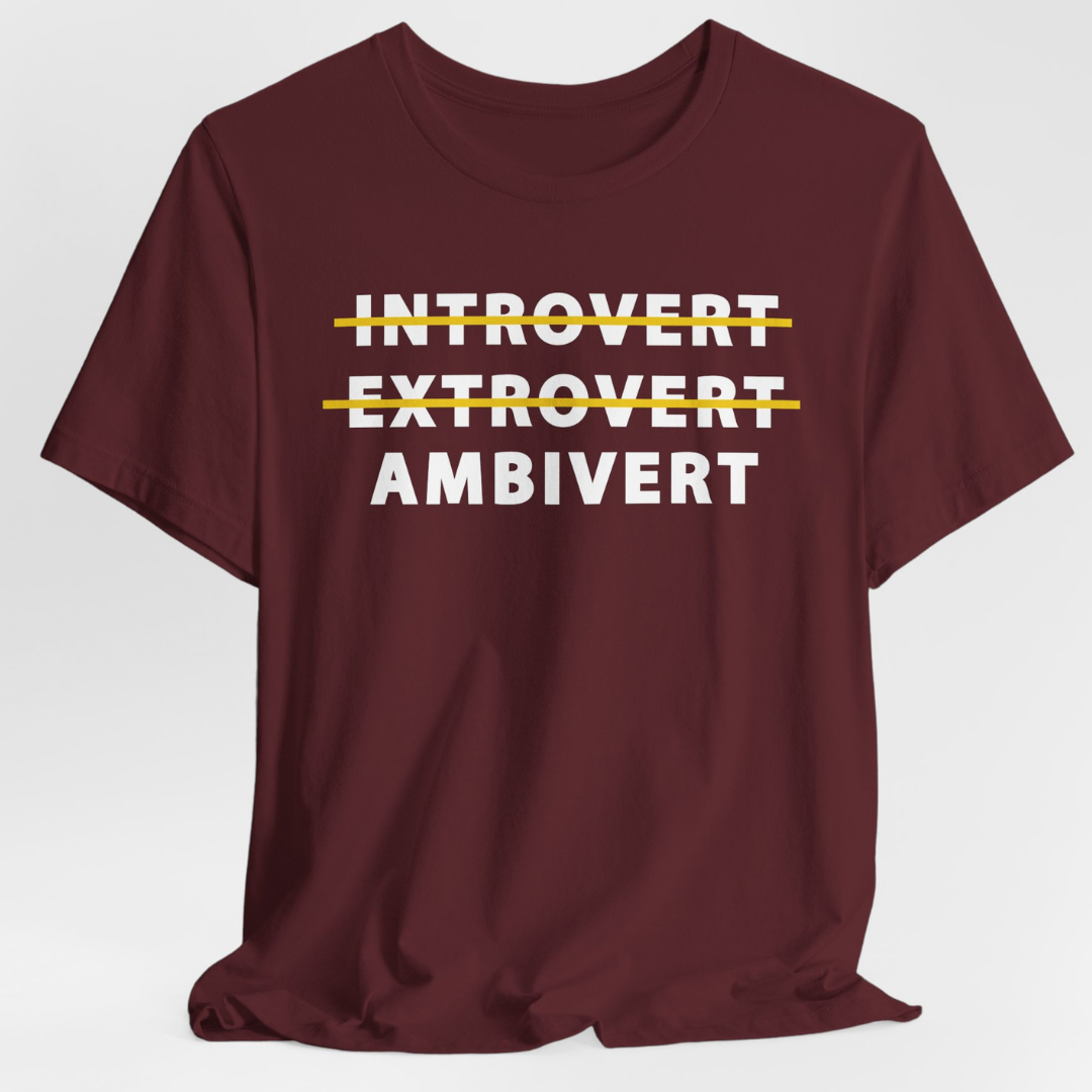 Introvert Extrovert Ambivert T-Shirt