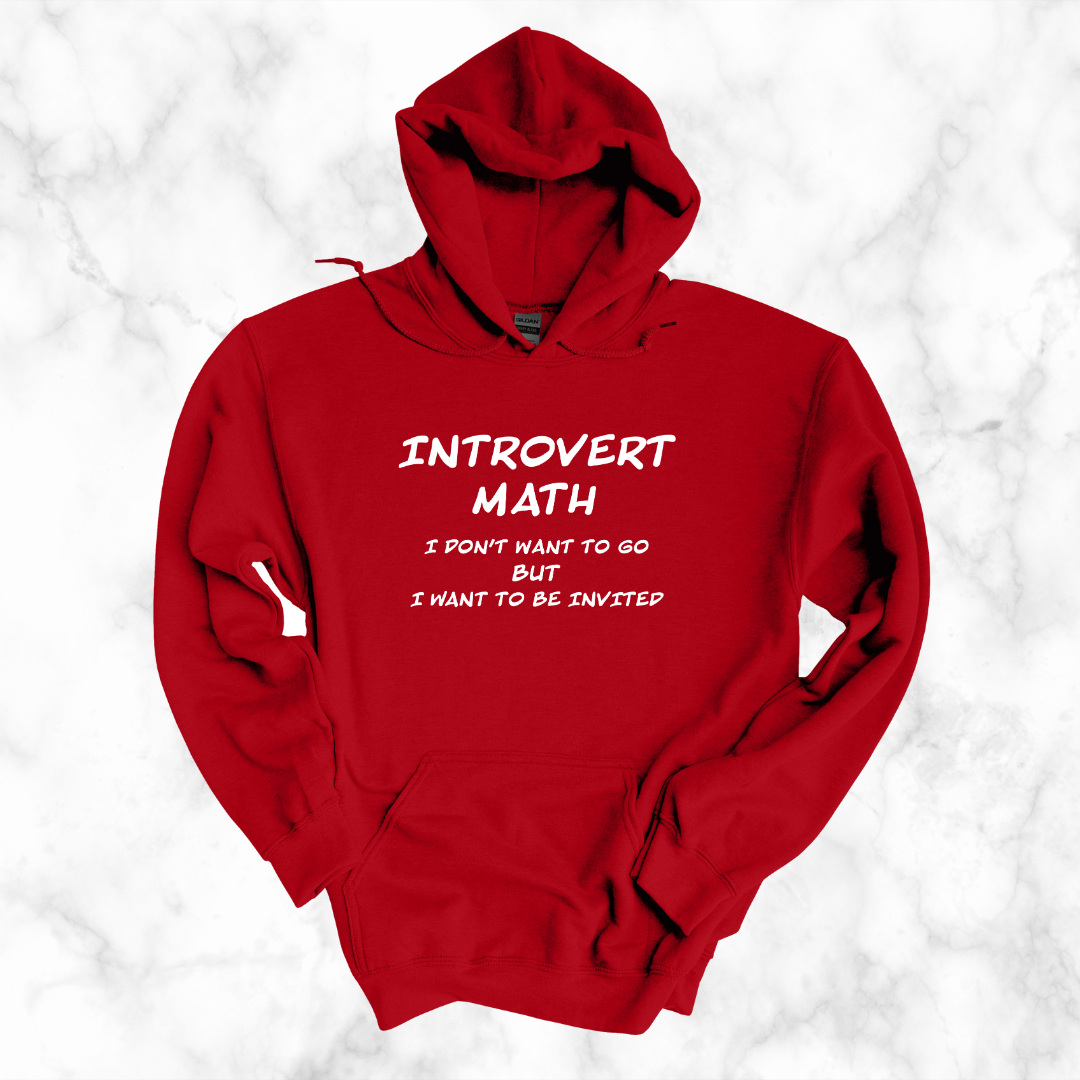 Introvert Math Hoodie