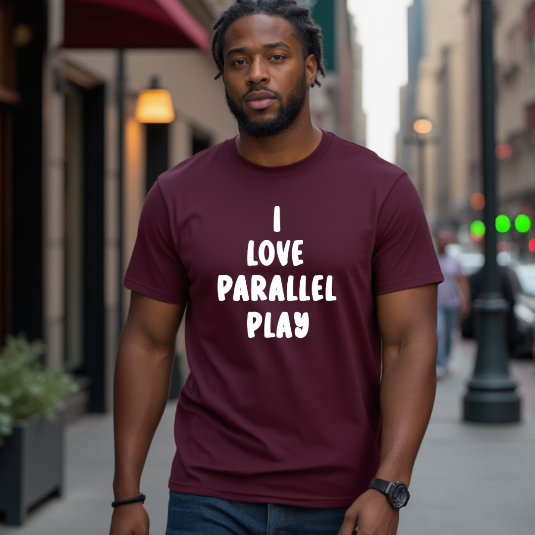 I Love Parallel Play Unisex T-Shirt