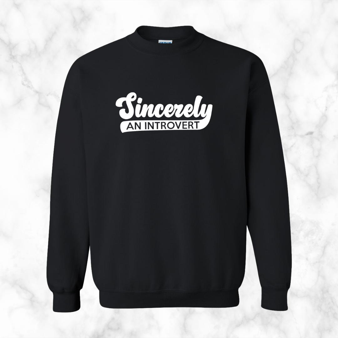 Introvert sweatshirt online