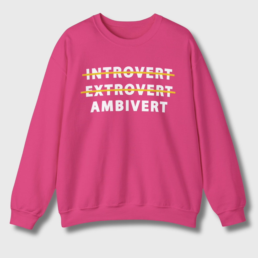 Introvert Extrovert Ambivert Sweatshirt