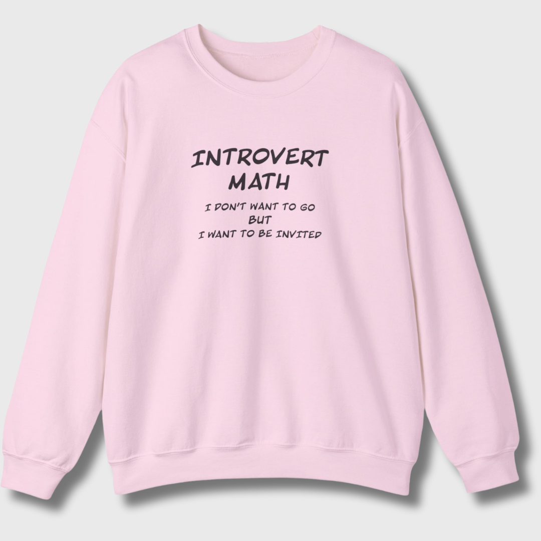 Introvert Math Sweatshirt