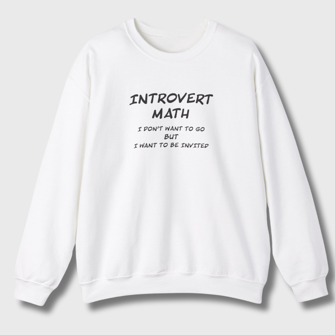 Introvert Math Sweatshirt