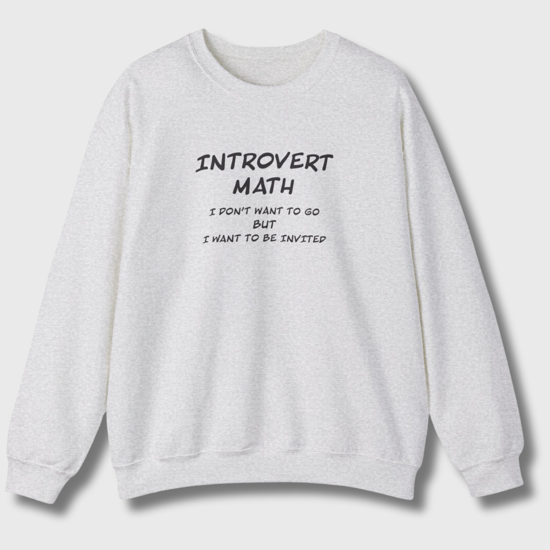 Introvert Math Sweatshirt