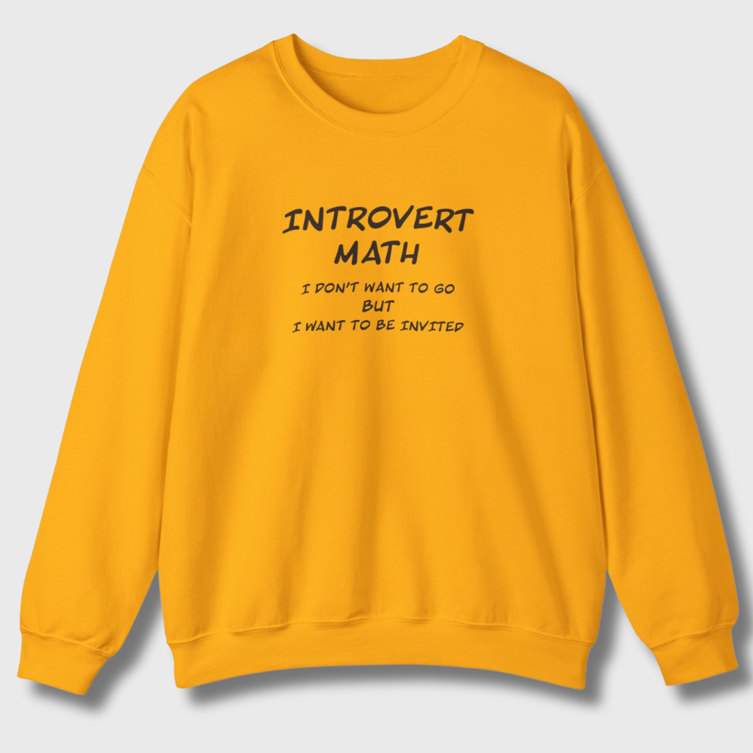 Introvert Math Sweatshirt