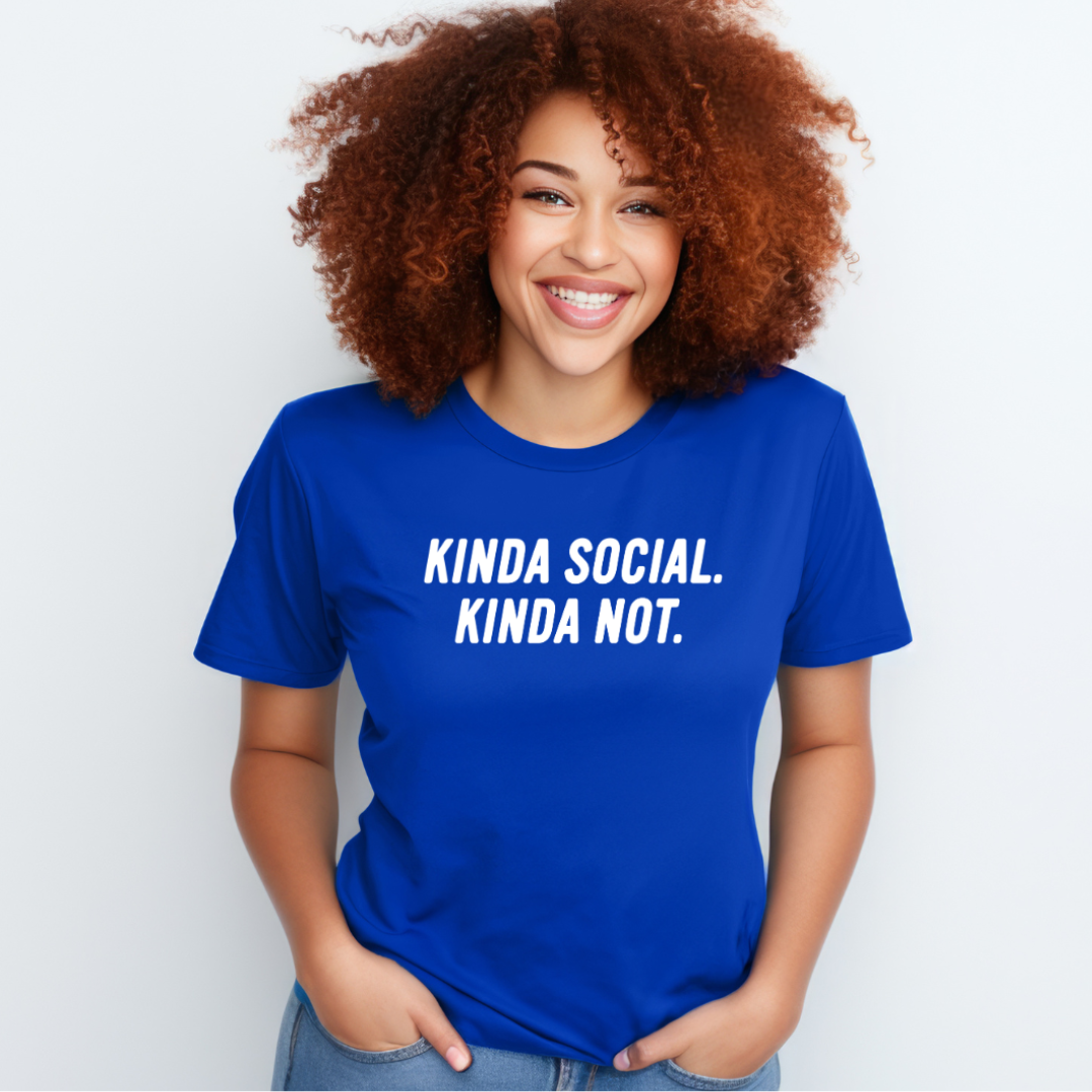 Kinda Social, Kinda Not Unisex T-Shirt