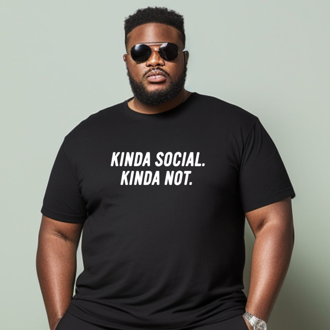 Kinda Social, Kinda Not Unisex T-Shirt