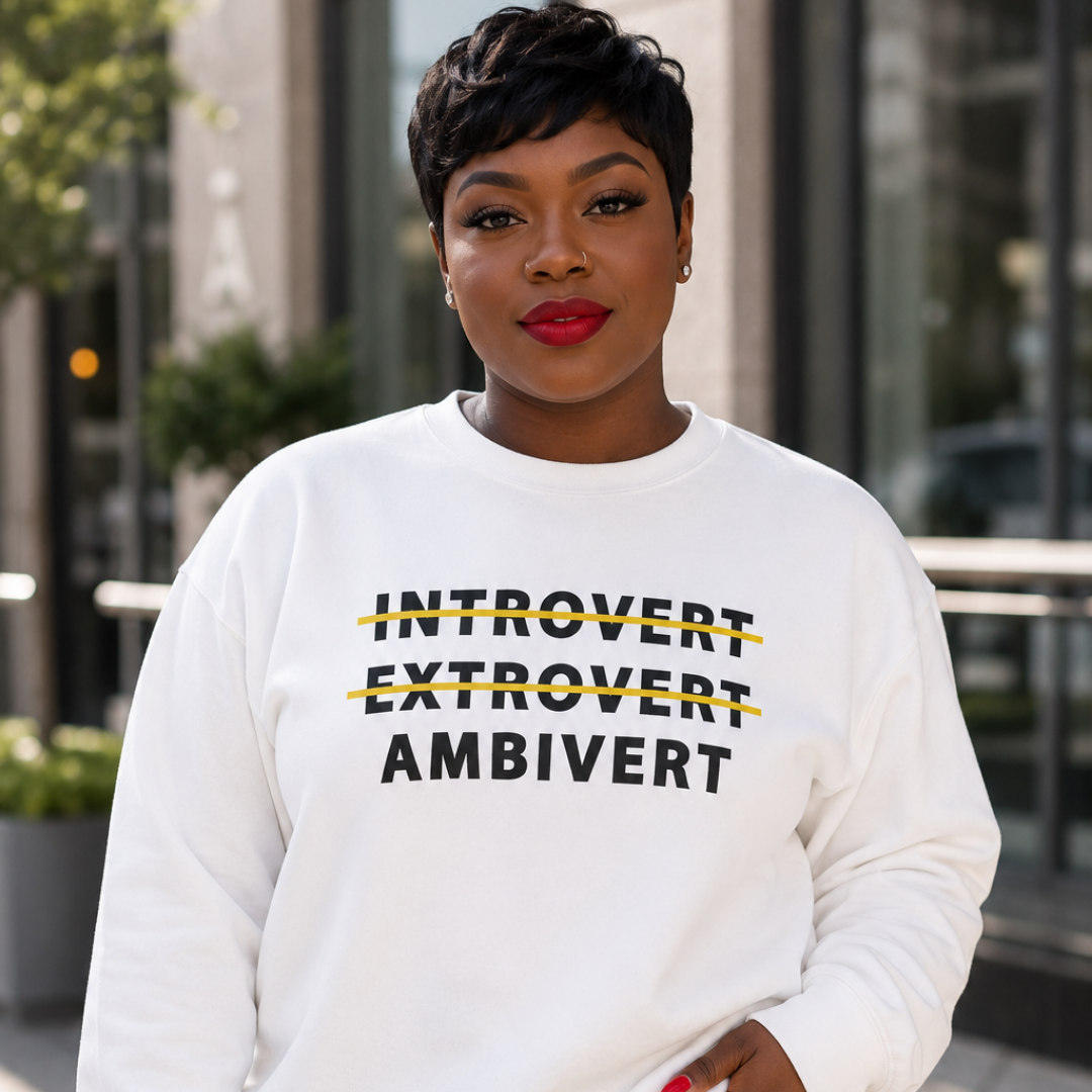 Introvert Extrovert Ambivert Sweatshirt