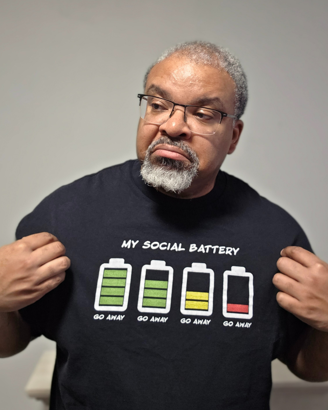 My Social Battery Unisex T-Shirt
