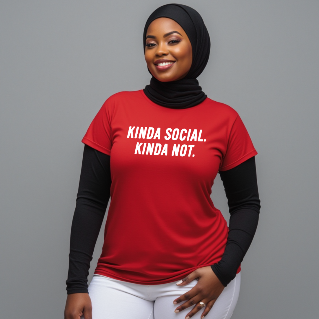 Kinda Social, Kinda Not Unisex T-Shirt