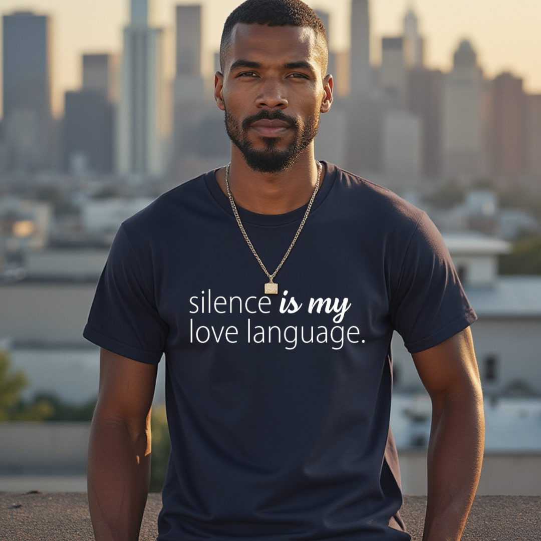 Silence Is My Love Language Unisex T-Shirt